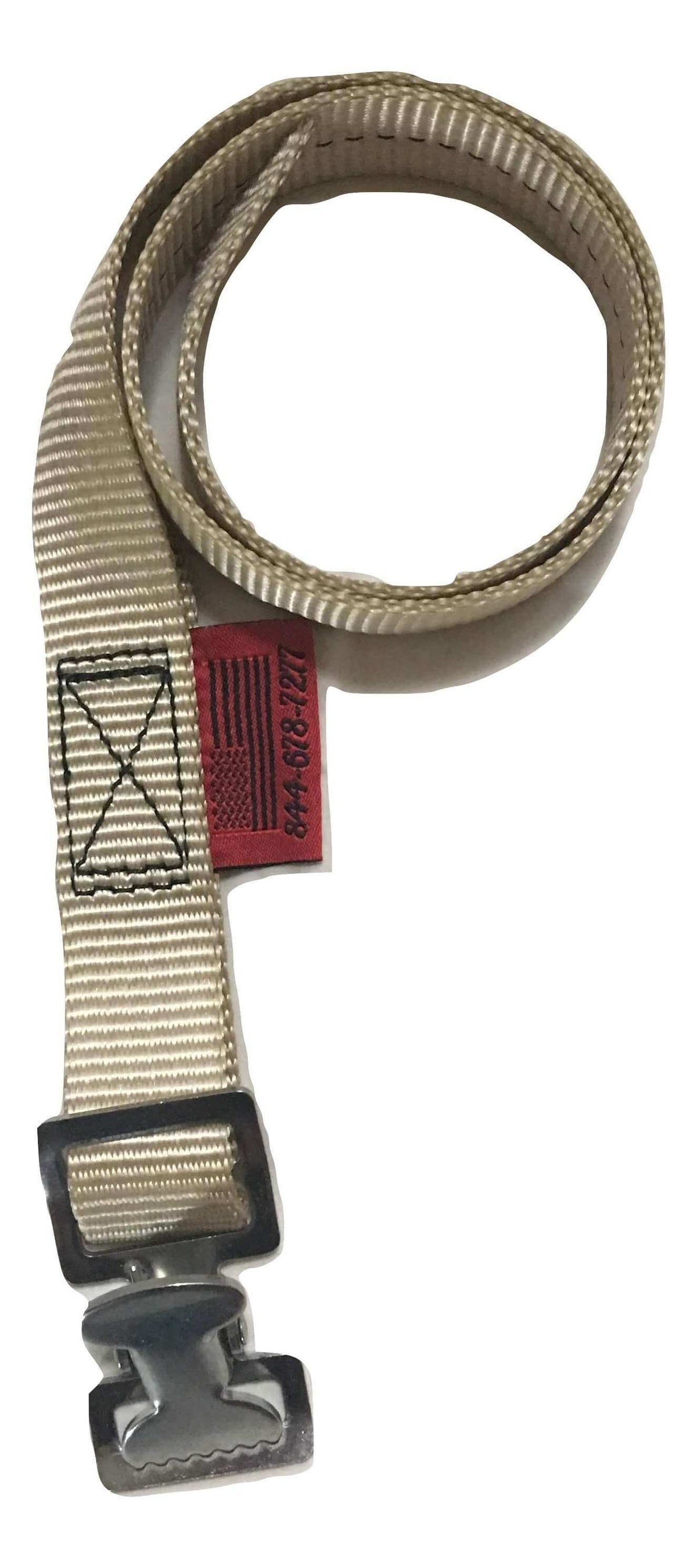 1" x 30 inch Stainless Steel Alligator Spring Clip Tourniquet Wrap Strap | COLOR OPTIONS