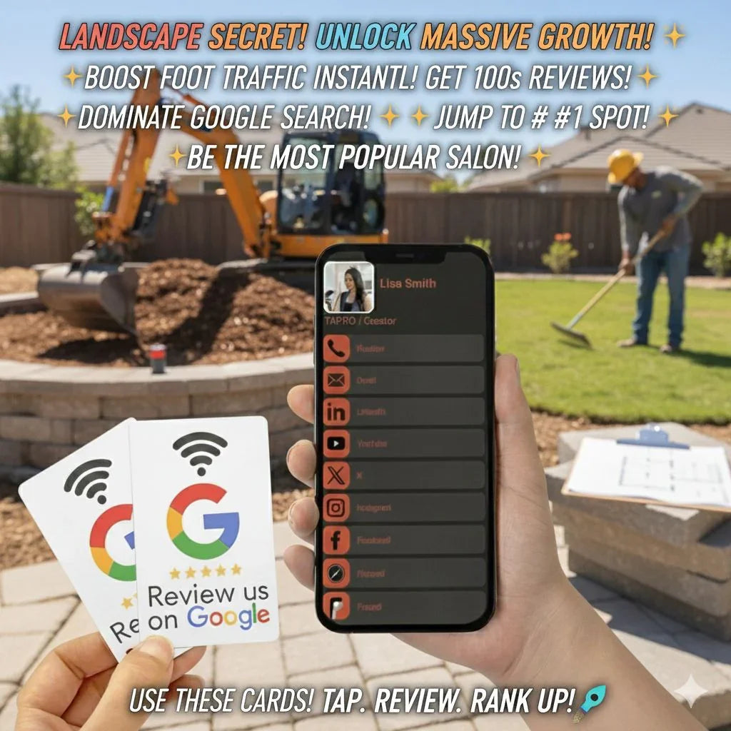 Smart Review Us on Google Cards Bundle-NFC| High-Speed  Reviews Tool