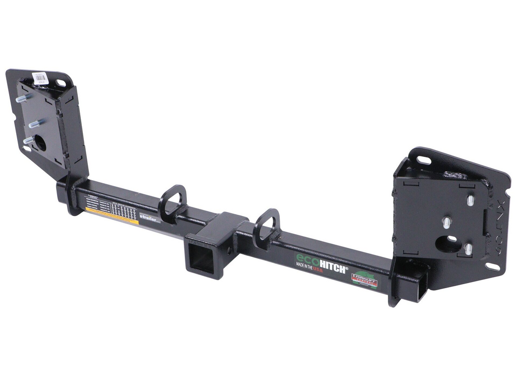 Stainless Steel EcoHitch X5006S | Hidden Trailer Hitch for Tesla Model Y Juniper (2026) | 3,500 lb Tow Capacity