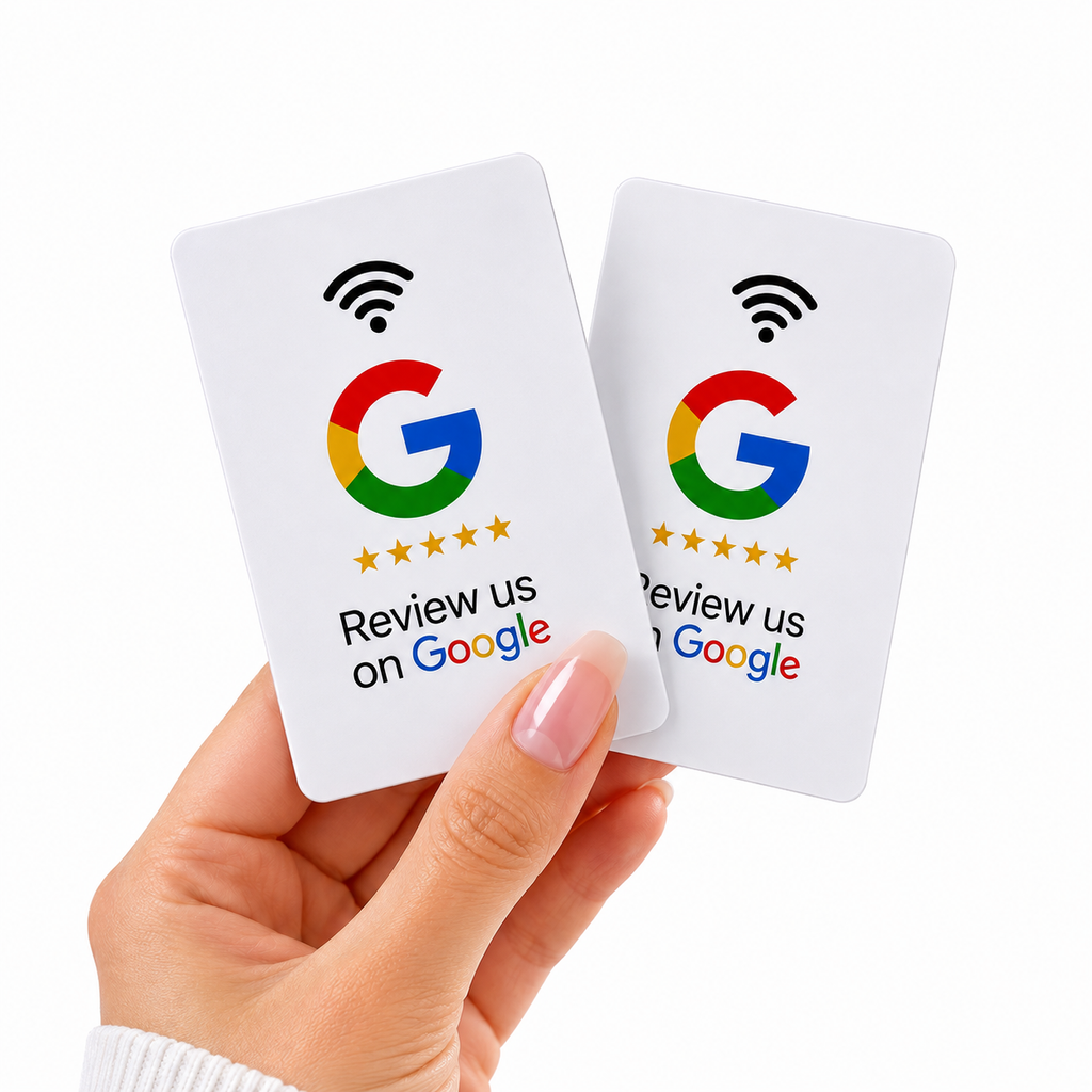 Smart Review Us on Google Cards Bundle-NFC| High-Speed  Reviews Tool