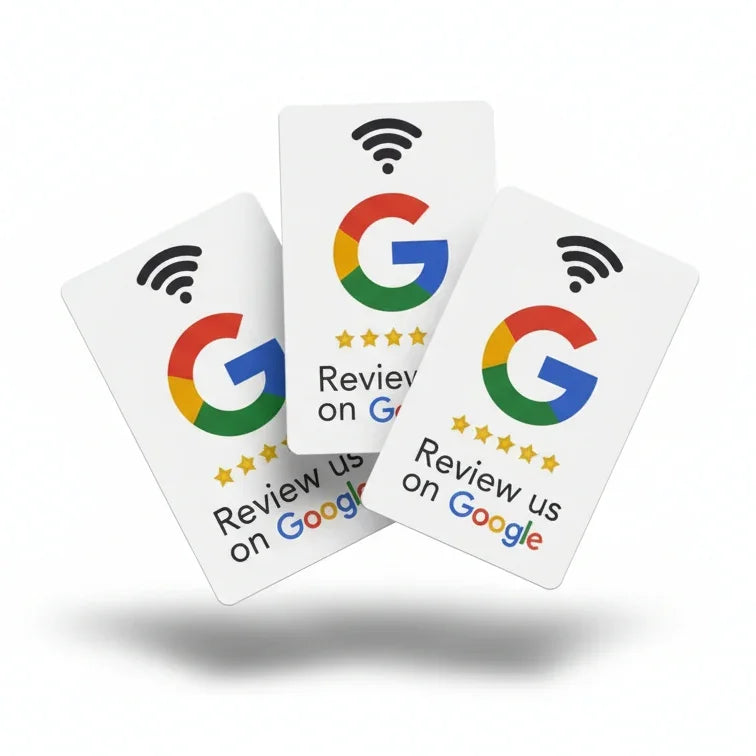 Smart Review Us on Google Cards Bundle-NFC| High-Speed  Reviews Tool