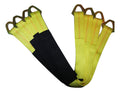 36 Inch Axle Straps Auto Car Hauler Tie Downs Tow Wrecker YELLOW | 4 PACK
