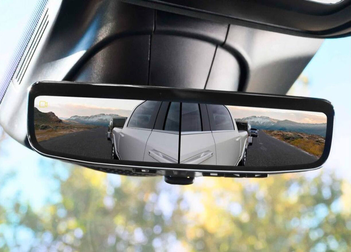 2023-2026 OEM 2500 / 3500 Digital Rear View Mirror 3.0 (Side Tow Cameras Enabled)