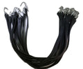 15", 21" and 31"Rubber Tarp Straps w/ Crimped S Hooks (20) of Each | 60 PACK
